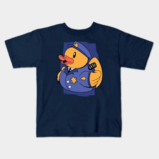 Police Rubber Ducky Kids T-Shirt